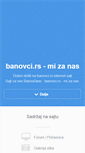 Mobile Screenshot of banovci.rs